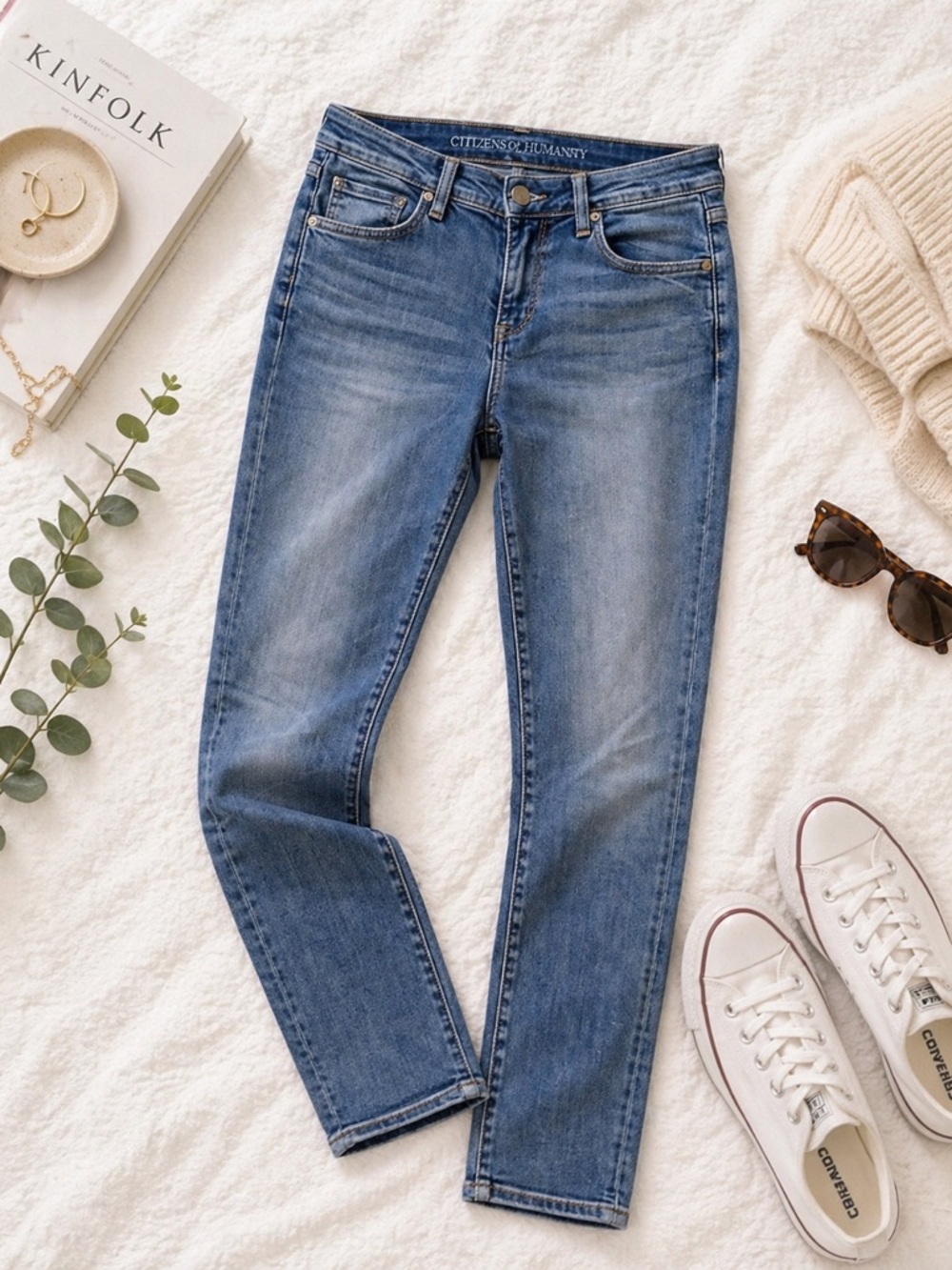 Citizens of Humanity Medium Wash Skinny Jeans Size 26 Classic 5 Pocket